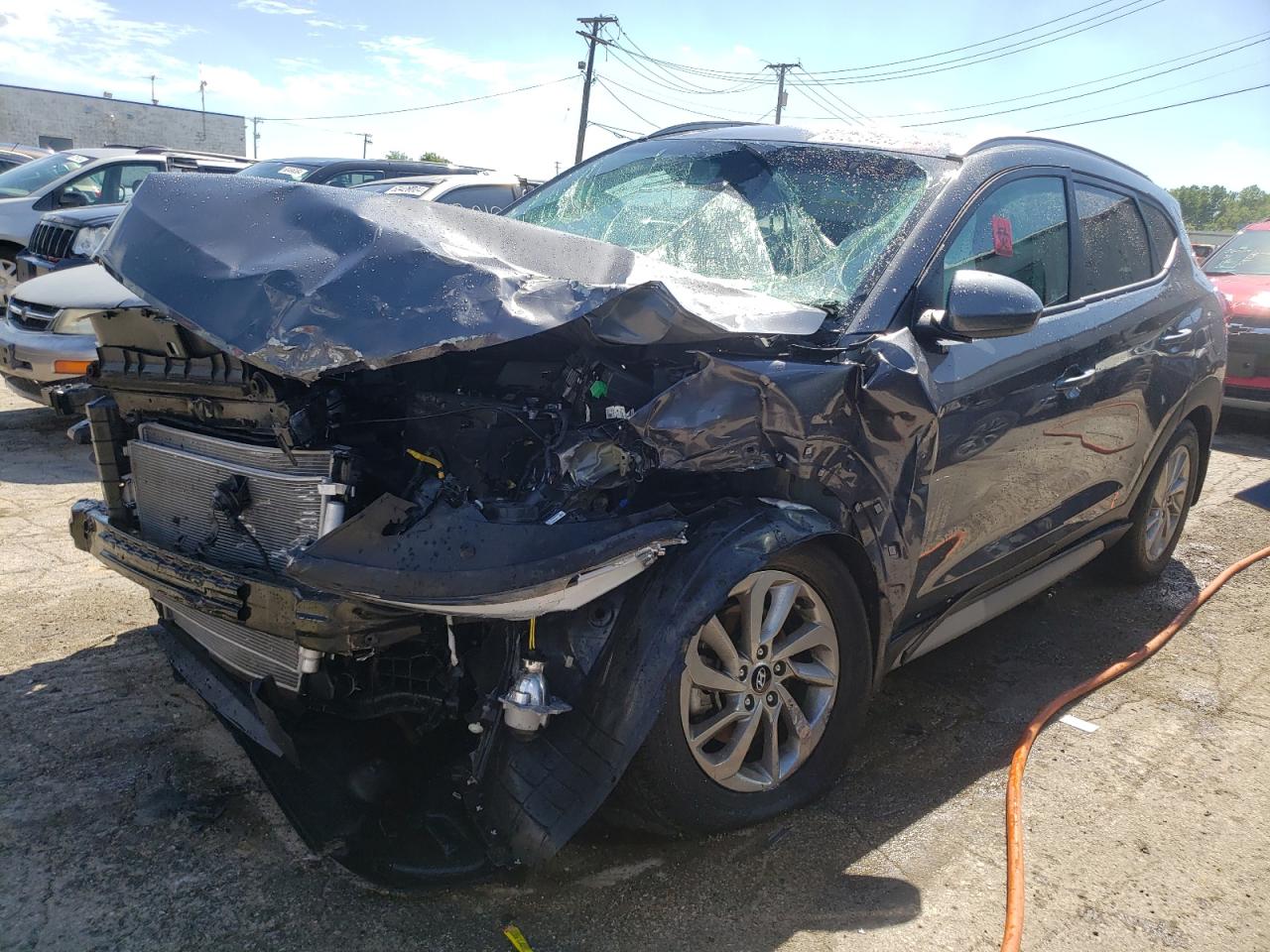 Lot #2638116366 2018 HYUNDAI TUCSON SEL