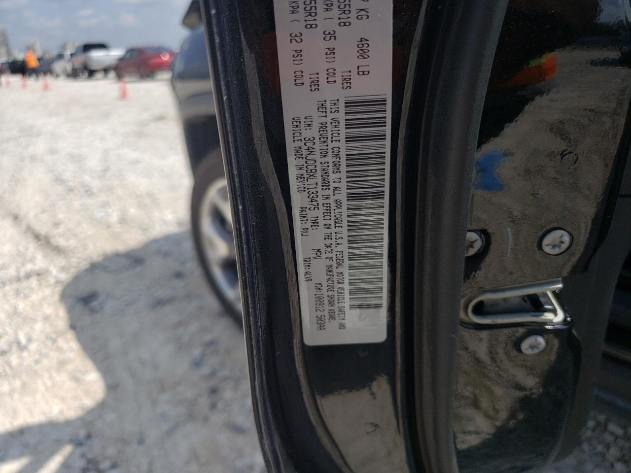 3C4NJDCBXLT133475 2020 Jeep Compass Limited