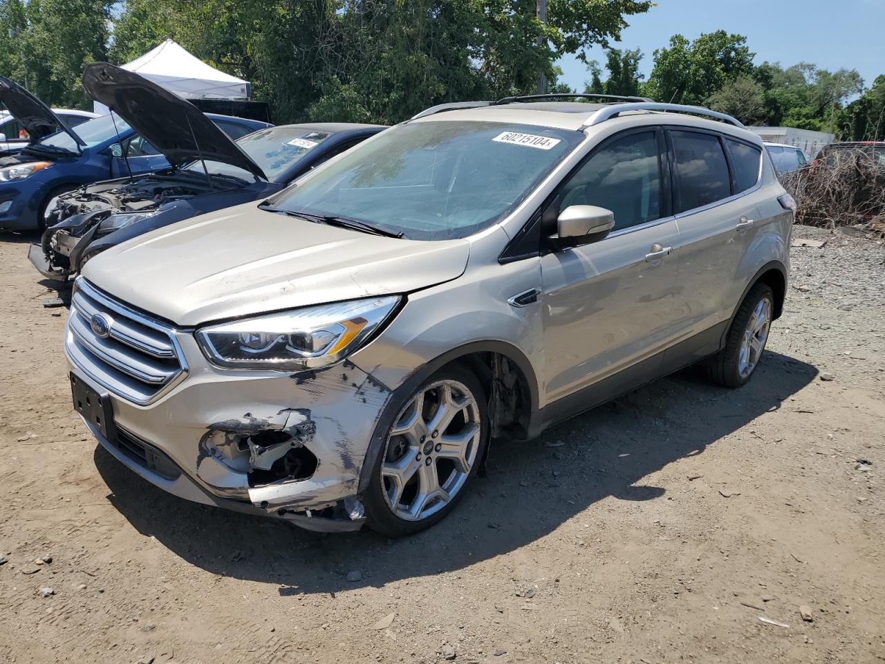 2017 Ford Escape Titanium vin: 1FMCU9J96HUA76485