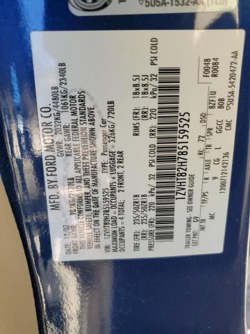 2008 Ford Mustang Gt VIN: 1ZVHT82H785159525 Lot: 58122664