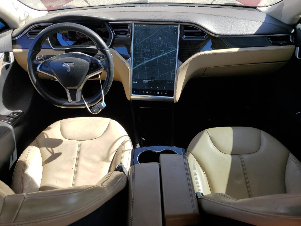 2014 Tesla Model S vin: 5YJSA1H11EFP52257