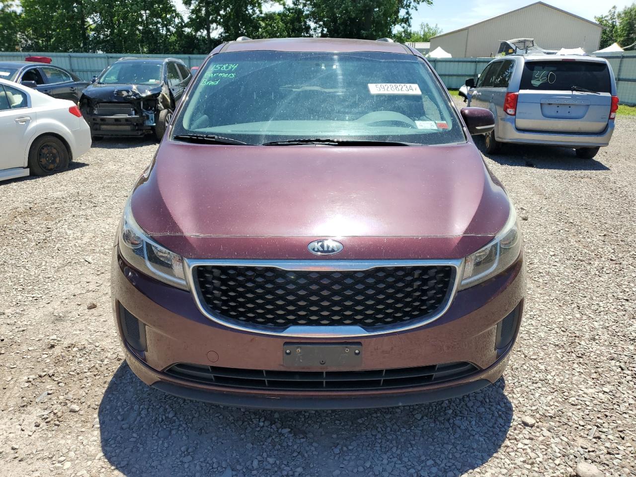 2016 Kia Sedona Lx vin: KNDMB5C19G6172001