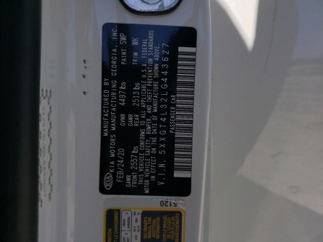 2020 Kia Optima Lx VIN: 5XXGT4L32LG443627 Lot: 58706604