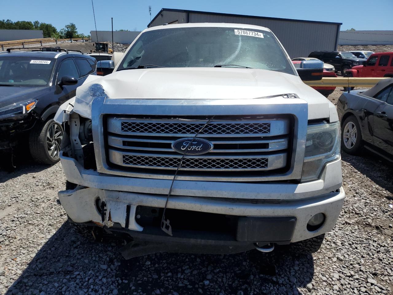 Lot #2733992481 2014 FORD F150 SUPER