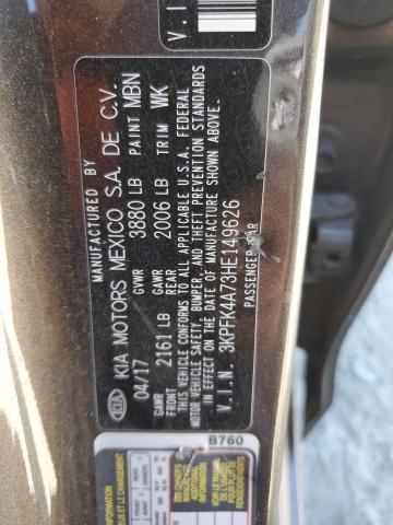 3KPFK4A73HE149626 2017 KIA FORTE - Image 12