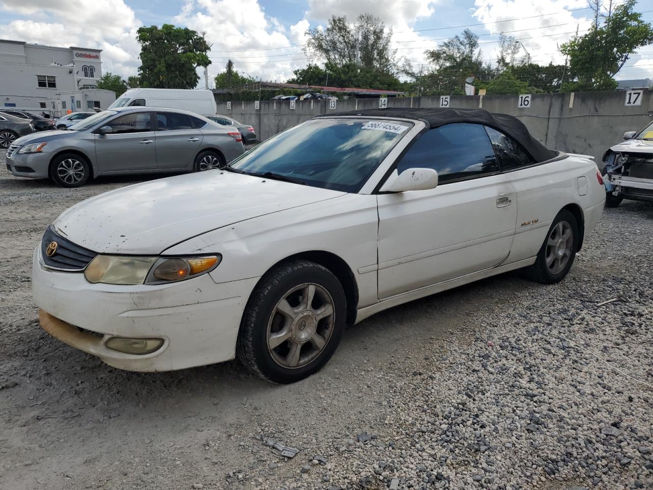 2T1FF28P43C607602 2003 Toyota Camry Solara Se