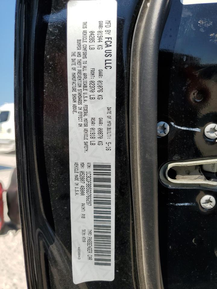 1C3CDFBB5GD766297 2016 Dodge Dart Sxt