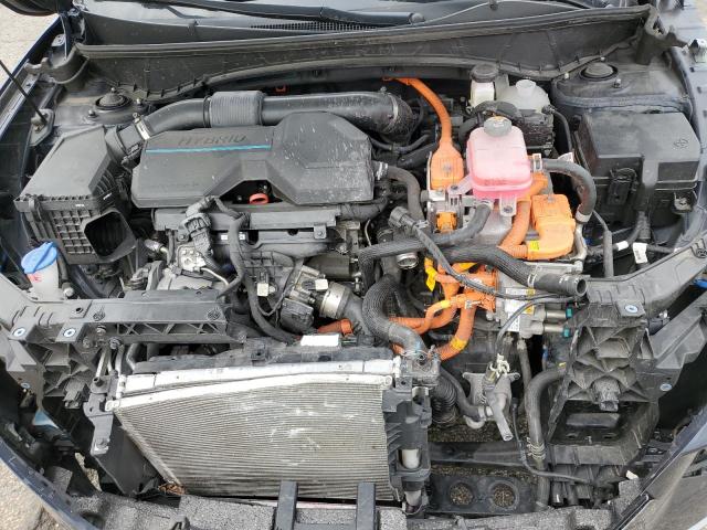 2022 Hyundai Tucson Blue VIN: KM8JBCA12NU030720 Lot: 57357494