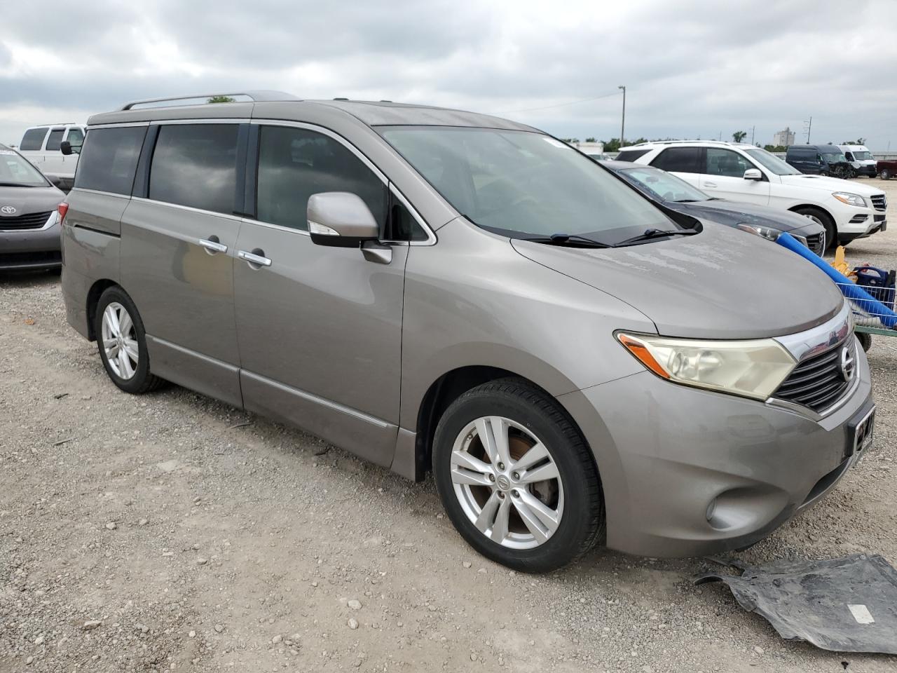 2012 Nissan Quest S vin: JN8AE2KP3C9040251