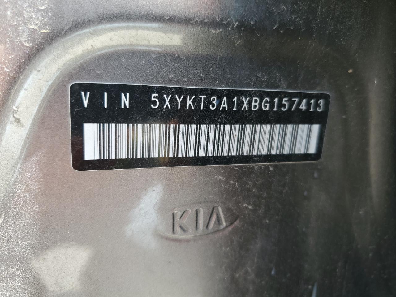 5XYKT3A1XBG157413 2011 Kia Sorento Base