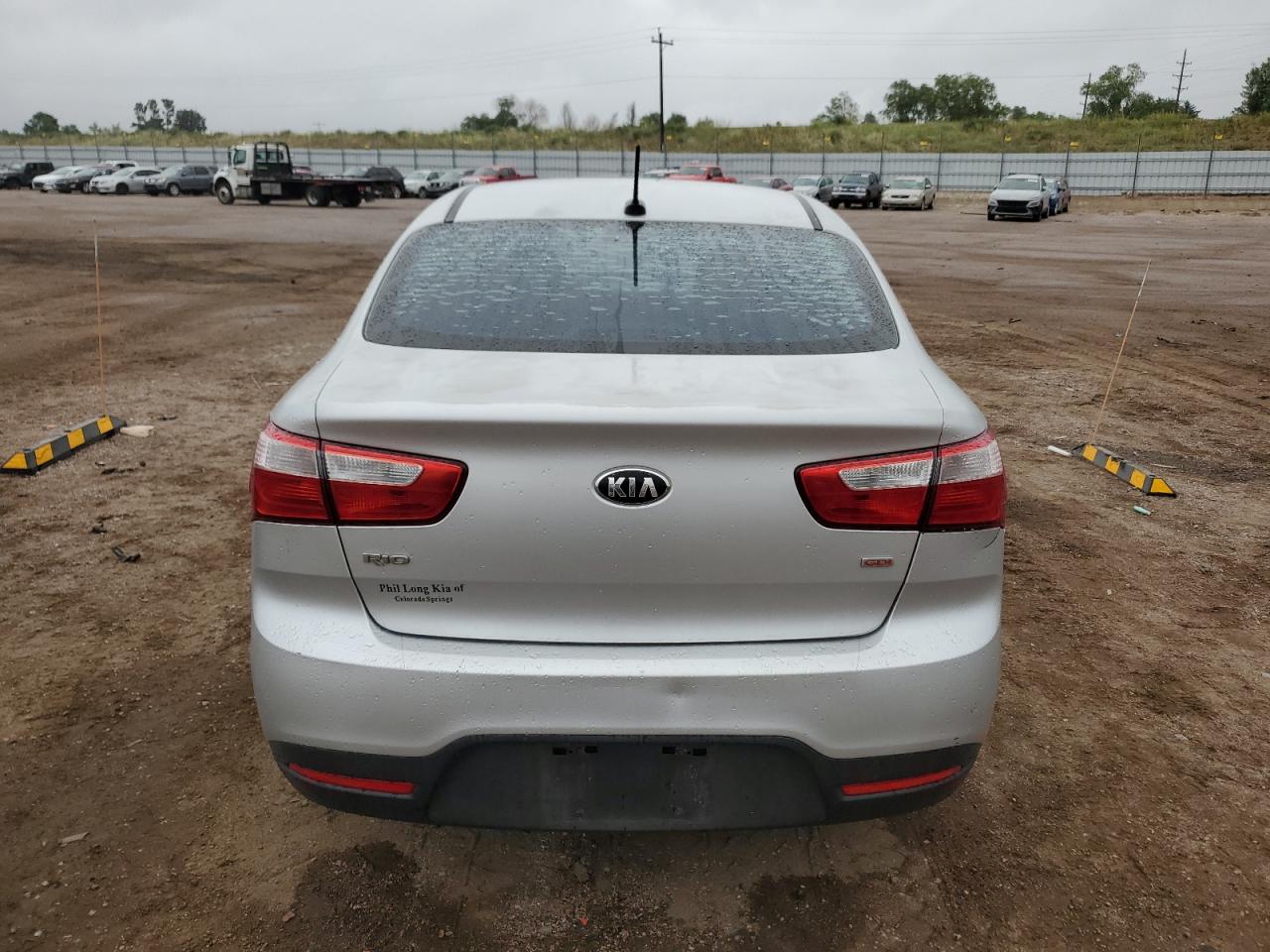 KNADM4A35E6353809 2014 Kia Rio Lx