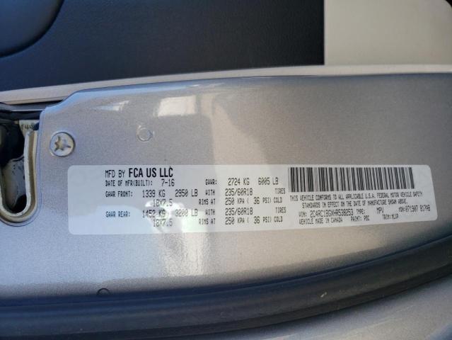 2017 Chrysler Pacifica Touring L VIN: 2C4RC1BGXHR538253 Lot: 57652654