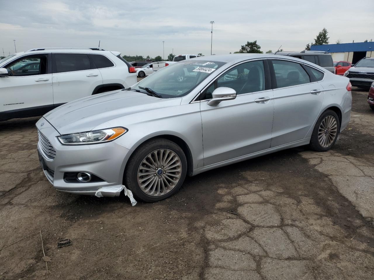 2014 Ford Fusion Titanium vin: 3FA6P0K96ER208477