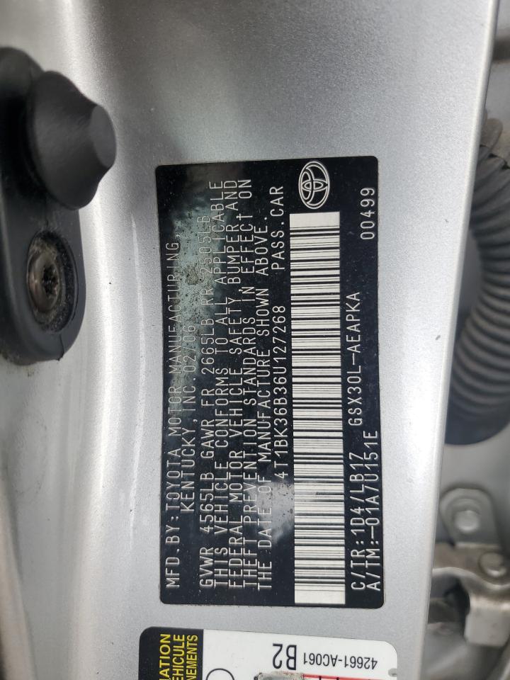 4T1BK36B36U127268 2006 Toyota Avalon Xl