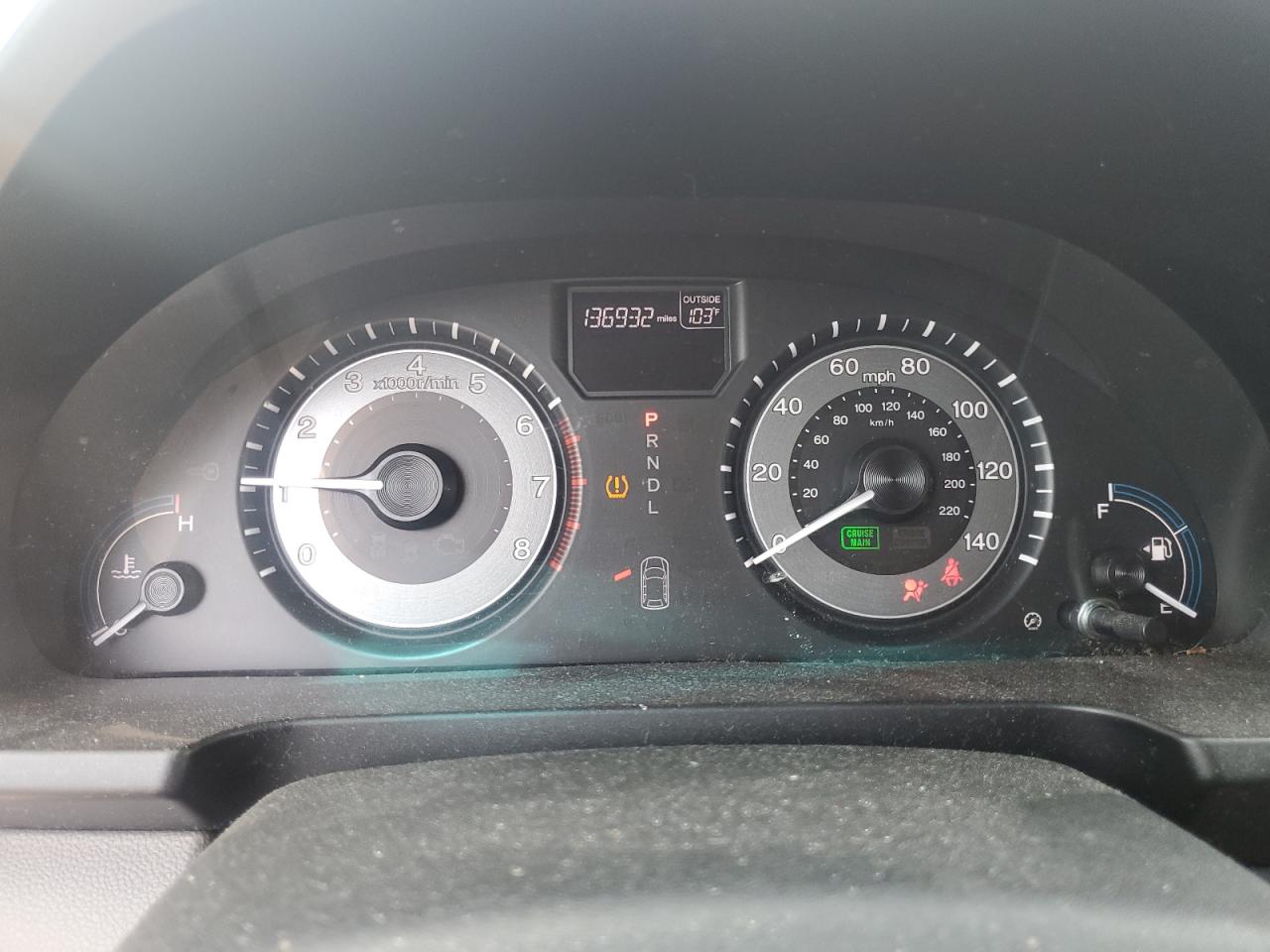 5FNRL5H67CB127547 2012 Honda Odyssey Exl