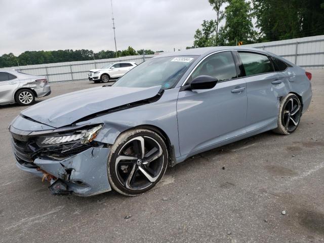 2021 Honda Accord Sport VIN: 1HGCV1F38MA100418 Lot: 59044584