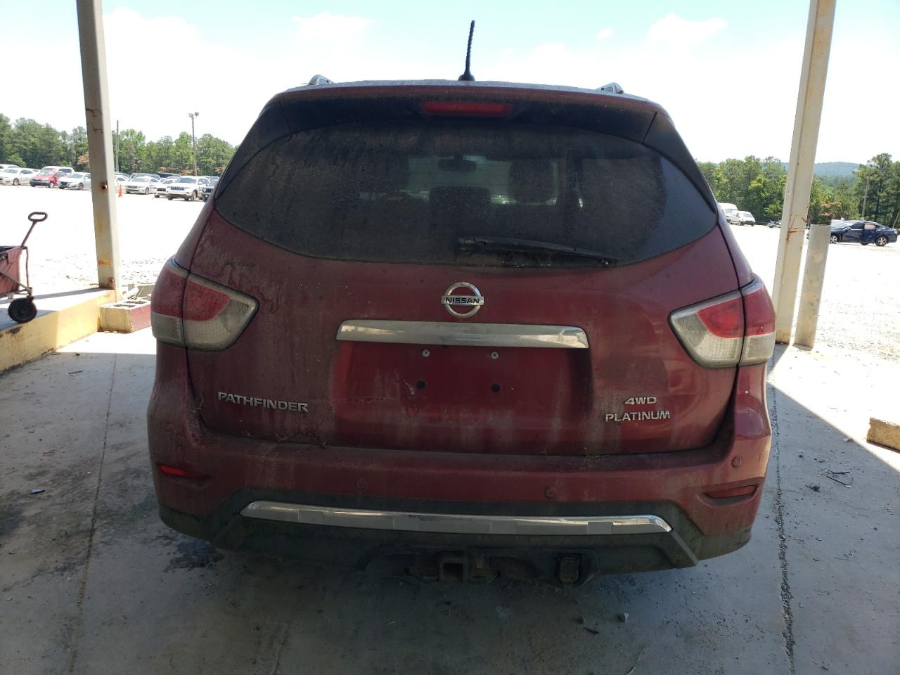 2014 Nissan Pathfinder S vin: 5N1AR2MM5EC615857