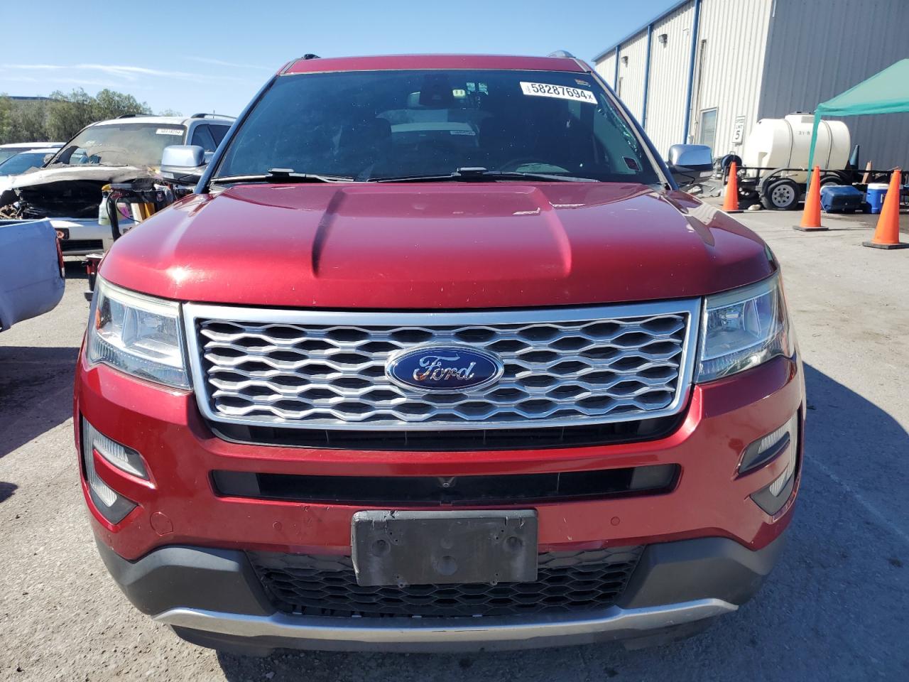 1FM5K8HT7HGD90090 2017 Ford Explorer Platinum