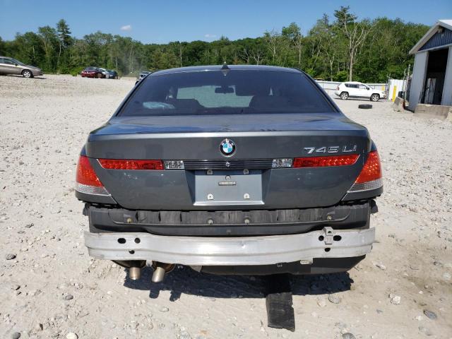 2004 BMW 745 Li VIN: WBAGN63554DS52493 Lot: 59079004