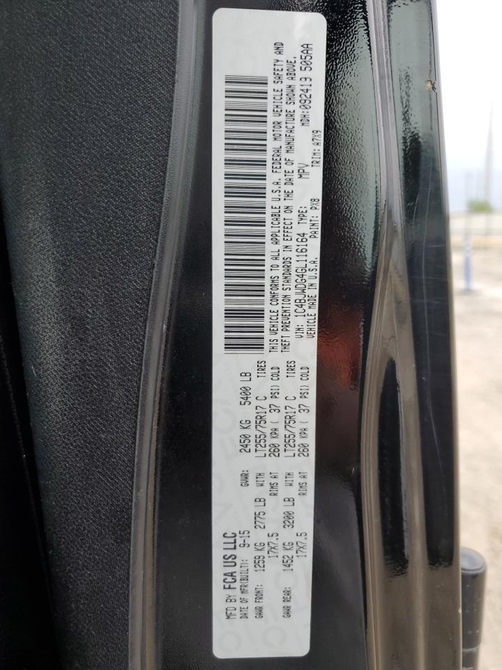 1C4BJWDG4GL116164 2016 Jeep Wrangler Unlimited Sport