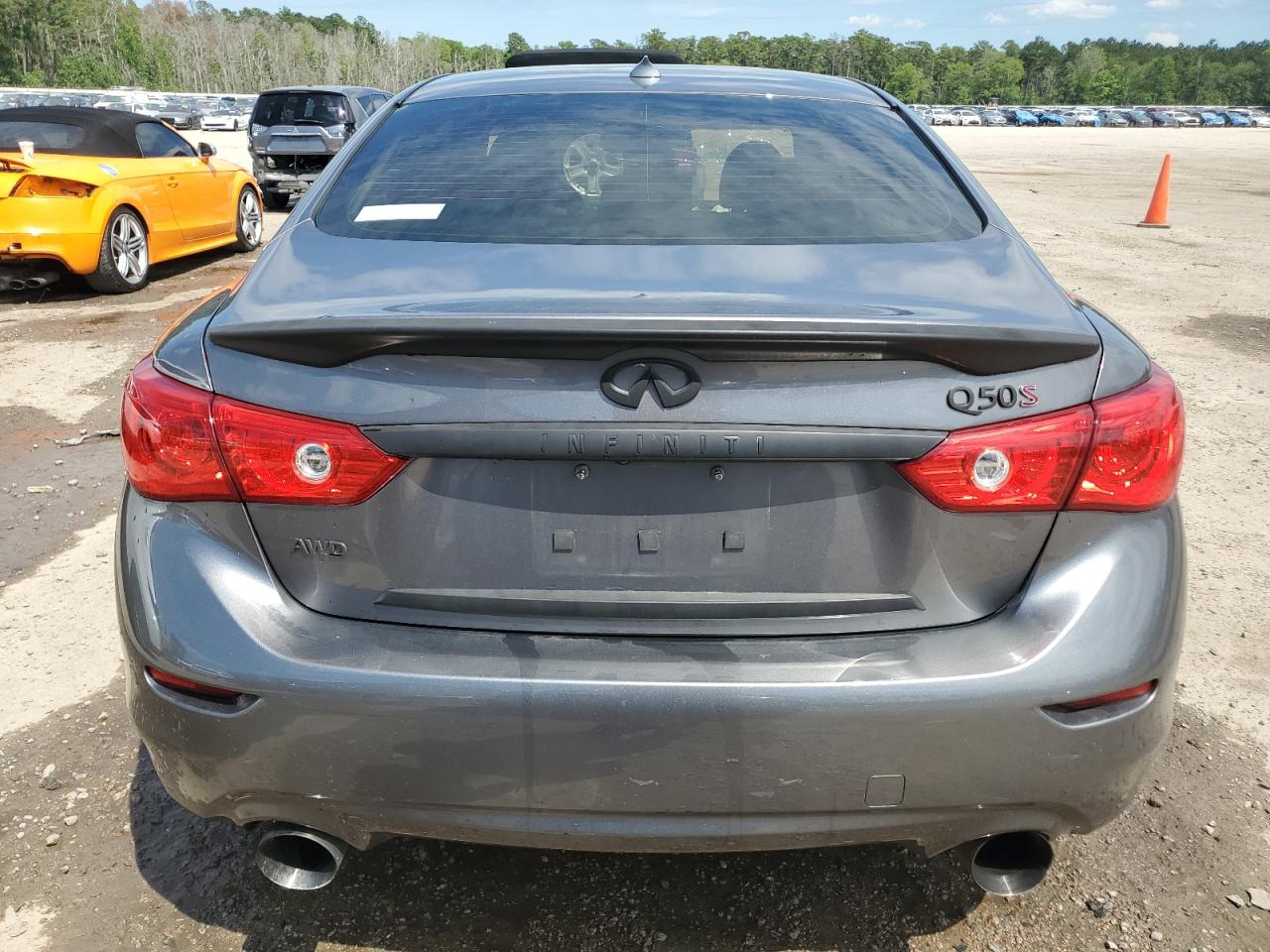 JN1FV7AR7GM451367 2016 Infiniti Q50 Red Sport 400