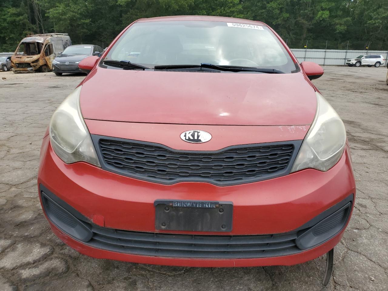 2013 Kia Rio Lx vin: KNADM4A30D6308405