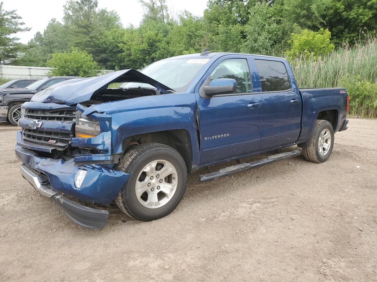 Lot #3029462699 2017 CHEVROLET 1500 SILVE