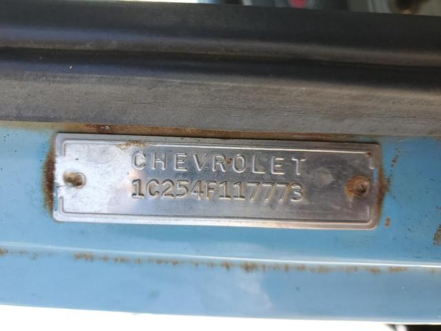 1961 Chevrolet Uk VIN: 1C254F117773 Lot: 58636974