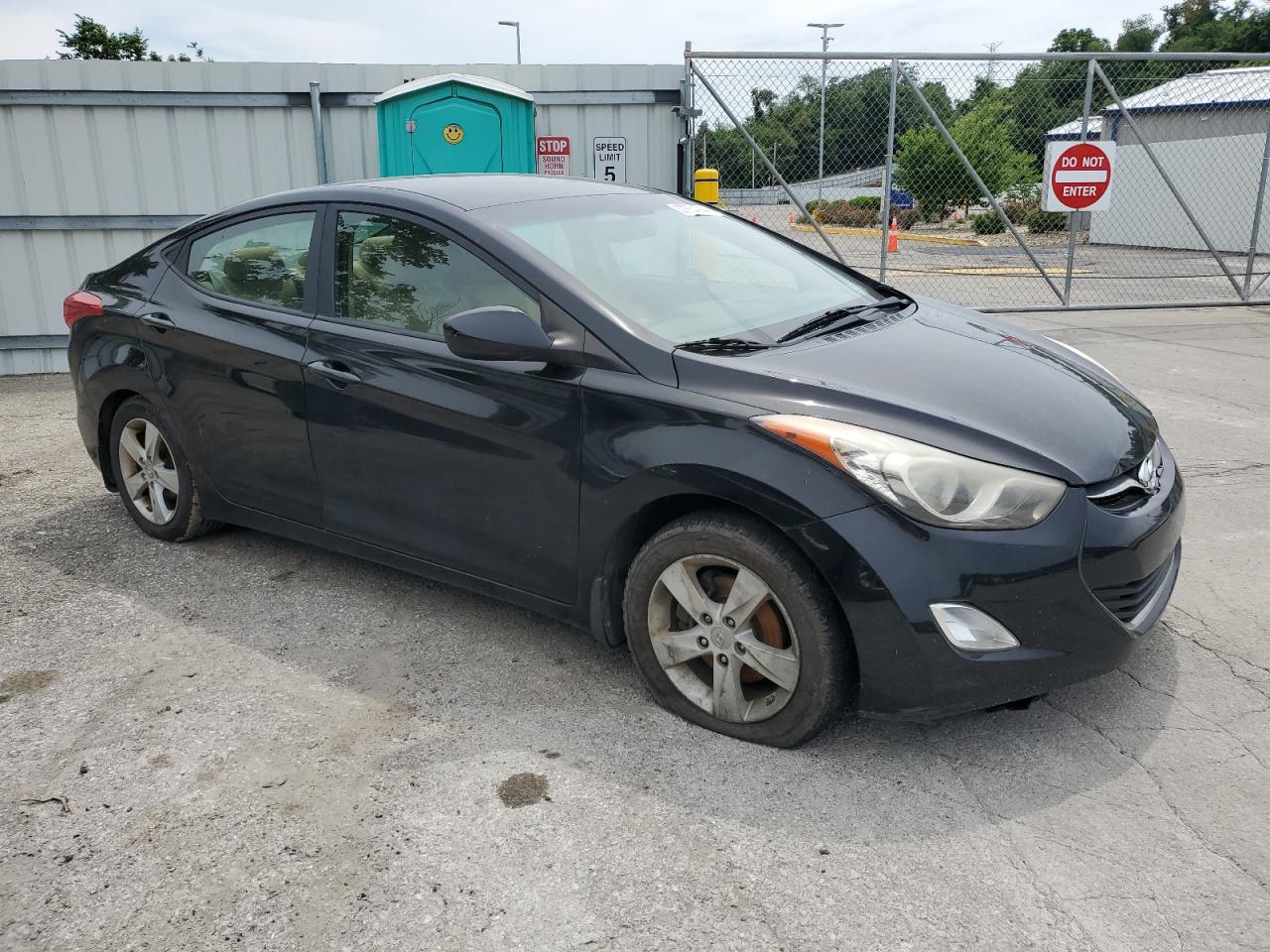 2012 Hyundai Elantra Gls vin: KMHDH4AE9CU385594