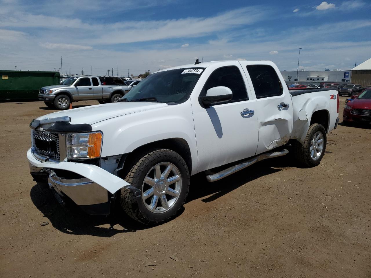 2013 GMC Sierra K1500 Sle vin: 3GTP2VE79DG313478