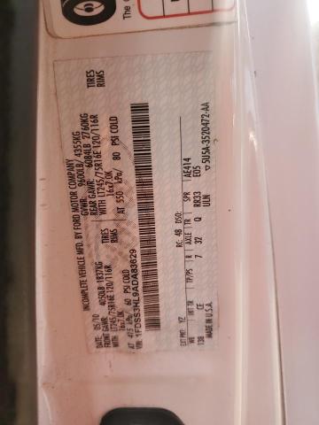2010 Ford Econoline E350 Super Duty Cutaway Van VIN: 1FDSS3HL9ADA83629 Lot: 58718014