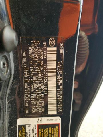 VIN 4T1BF1FK3GU232001 2016 Toyota Camry, LE no.12