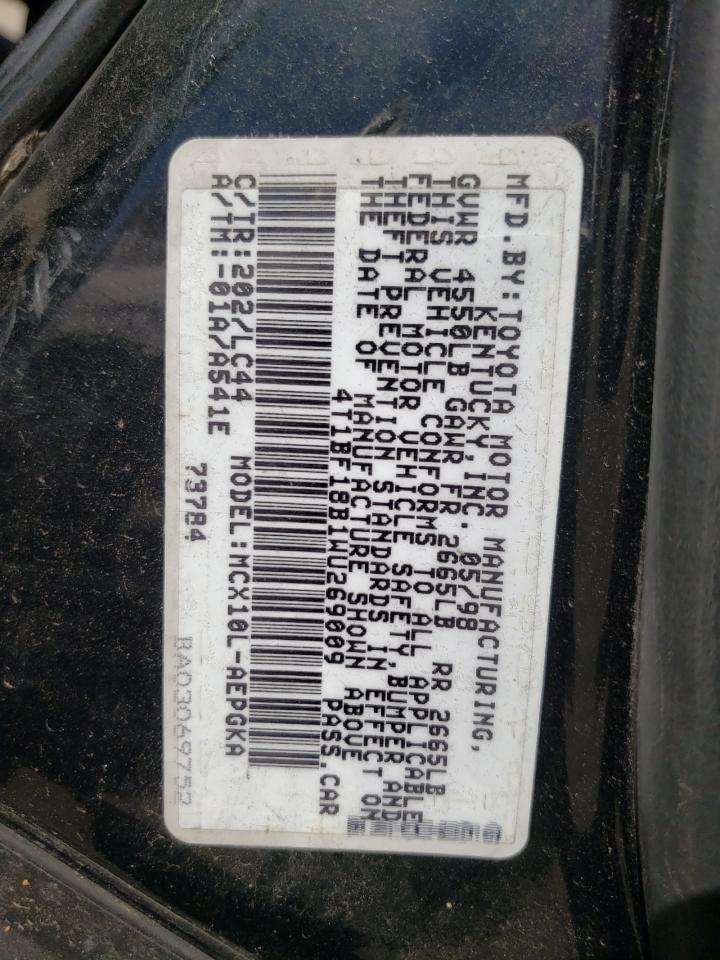 4T1BF18B1WU269009 1998 Toyota Avalon Xl
