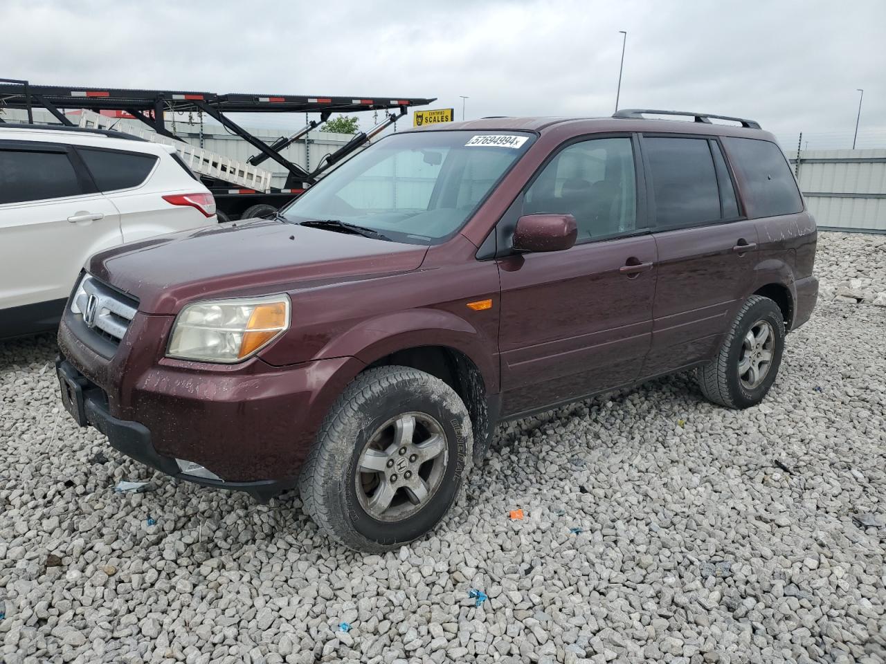 2HKYF18497H519141 2007 Honda Pilot Ex