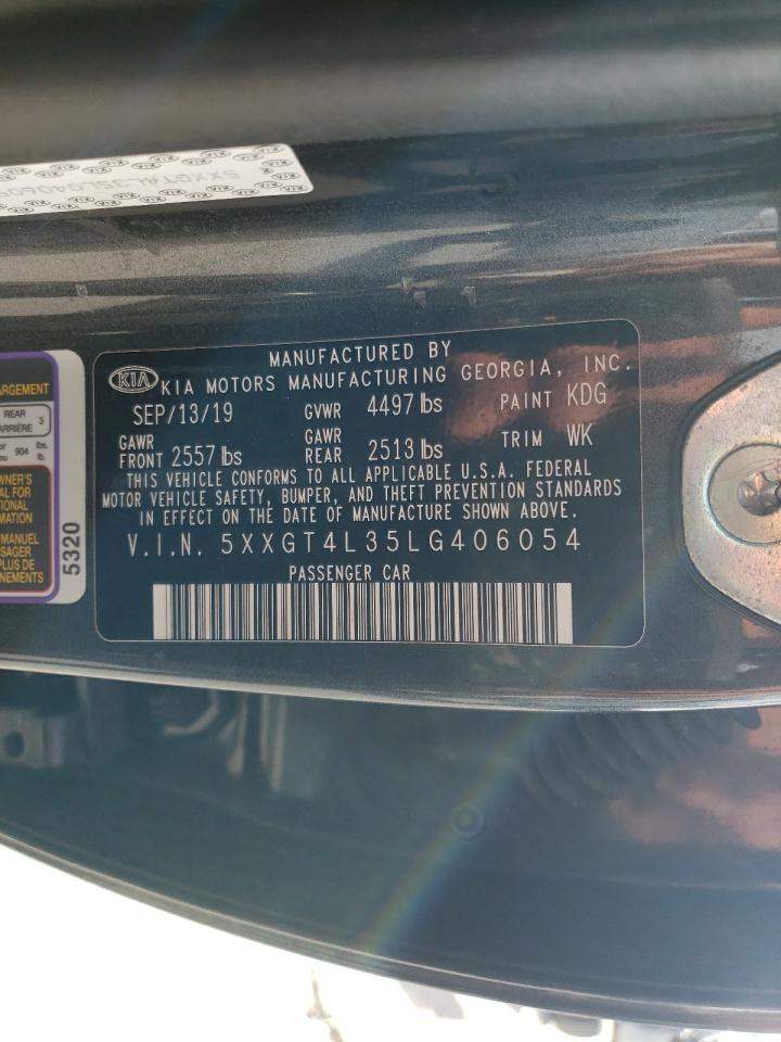 5XXGT4L35LG406054 2020 Kia Optima Lx