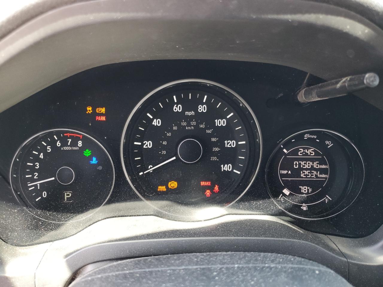 3CZRU5H59GM738714 2016 Honda Hr-V Ex