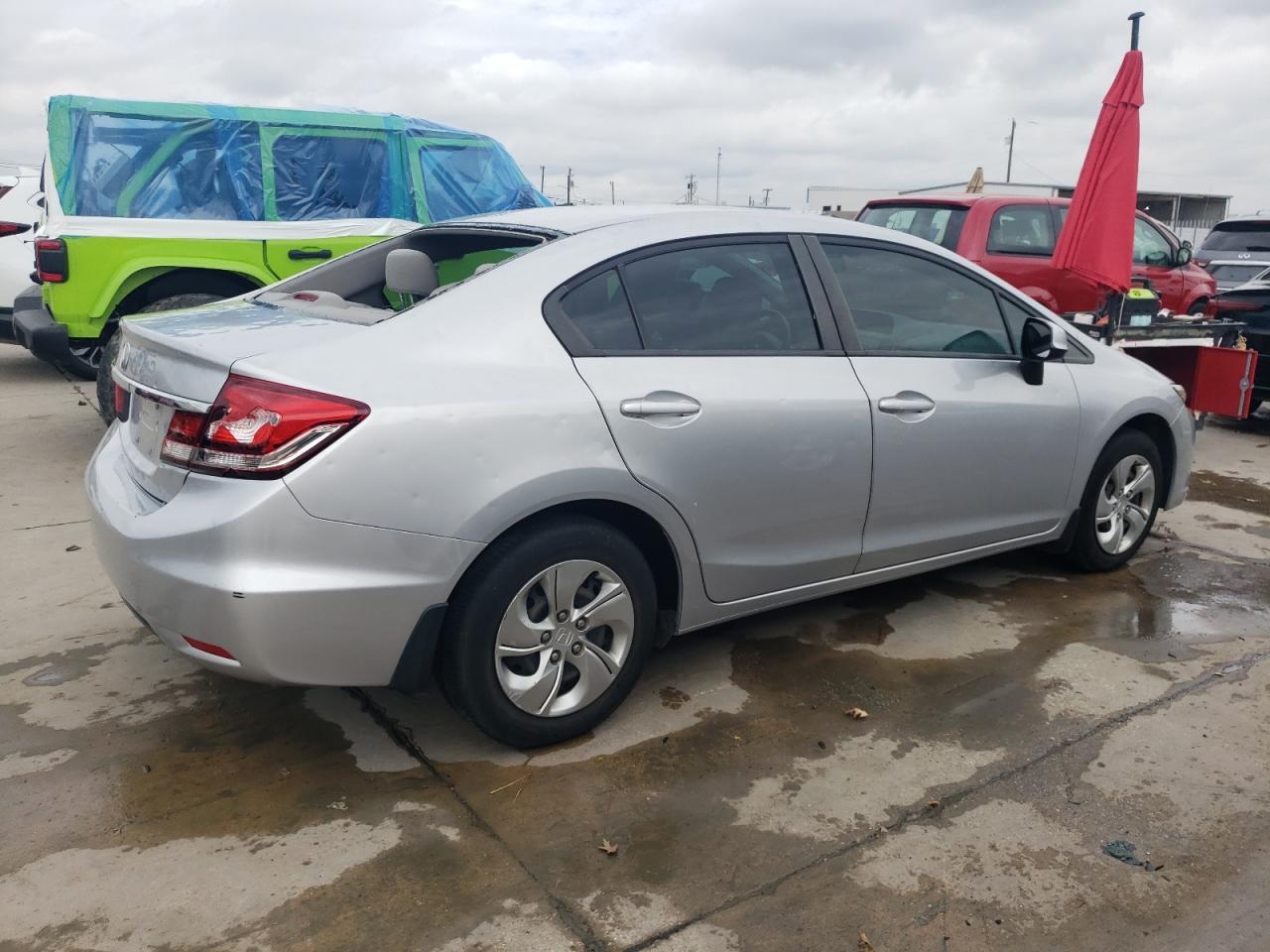 Lot #2635673328 2013 HONDA CIVIC LX