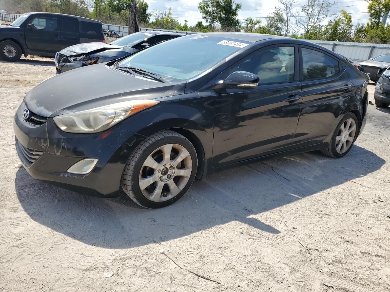 KMHDH4AEXCU432034 2012 Hyundai Elantra Gls