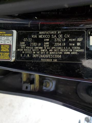 2023 KIA FORTE LX - 3KPF24AD6PE513994