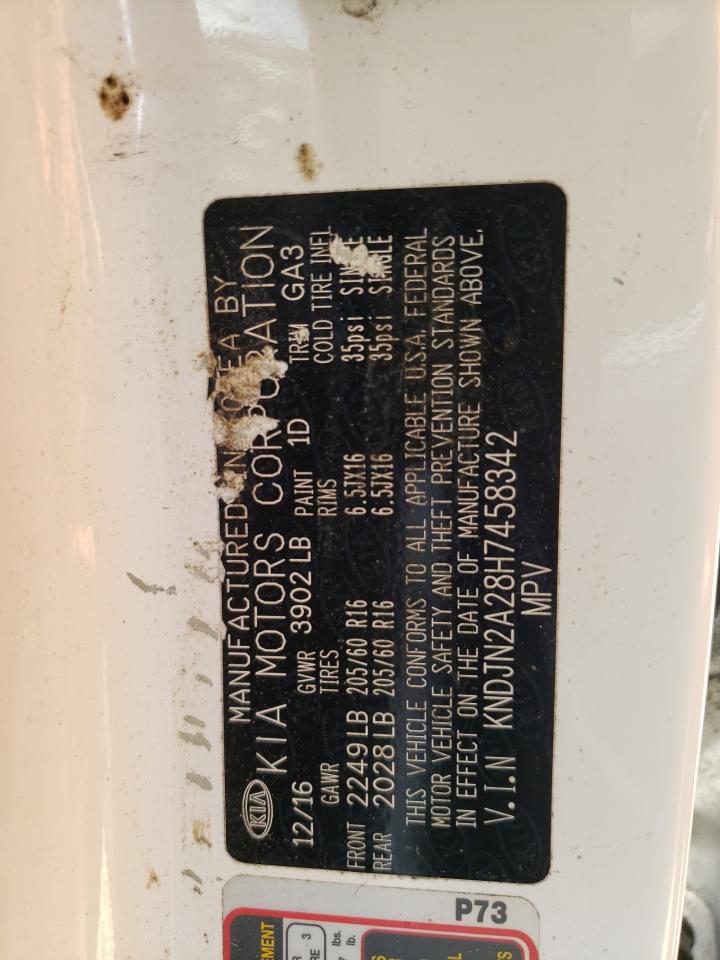 KNDJN2A28H7458342 2017 Kia Soul