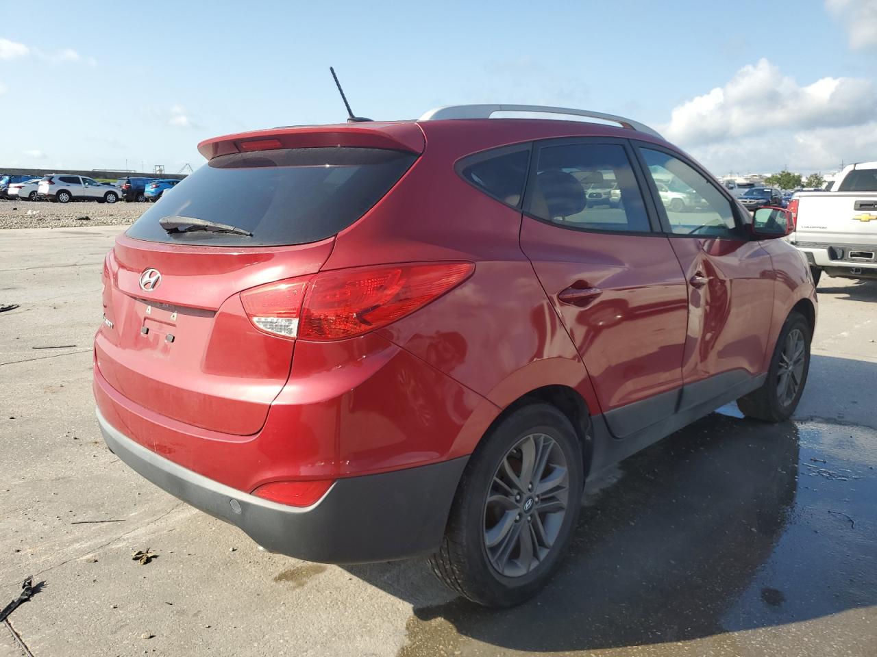 KM8JU3AG7EU916630 2014 Hyundai Tucson Gls