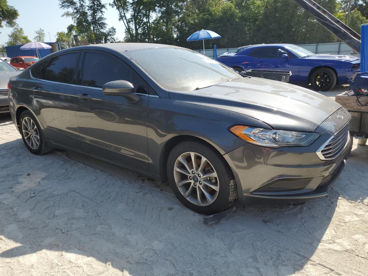 2017 Ford Fusion Se vin: 3FA6P0HDXHR411288