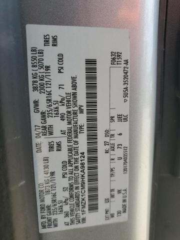 2017 FORD TRANSIT T- - 1FMZK1CM9HKA98124