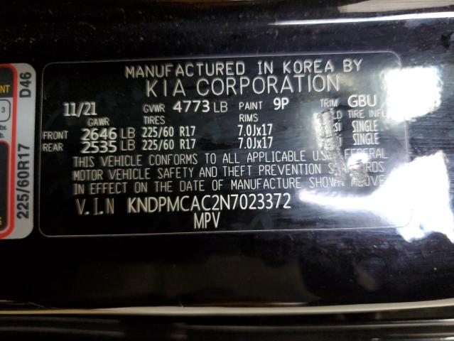 KNDPMCAC2N7023372 Kia Sportage L 12