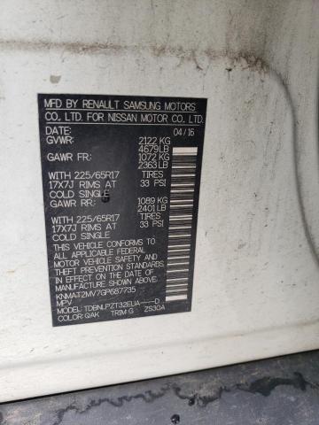 2016 NISSAN ROGUE S - KNMAT2MV7GP687735