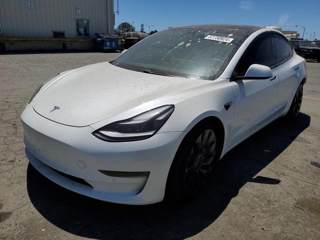 2021 Tesla Model 3 VIN: 5YJ3E1EC6MF926384 Lot: 57730924