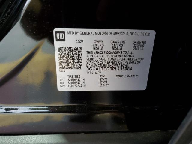 2023 GMC Terrain Sle VIN: 3GKALTEG0PL135984 Lot: 59521204