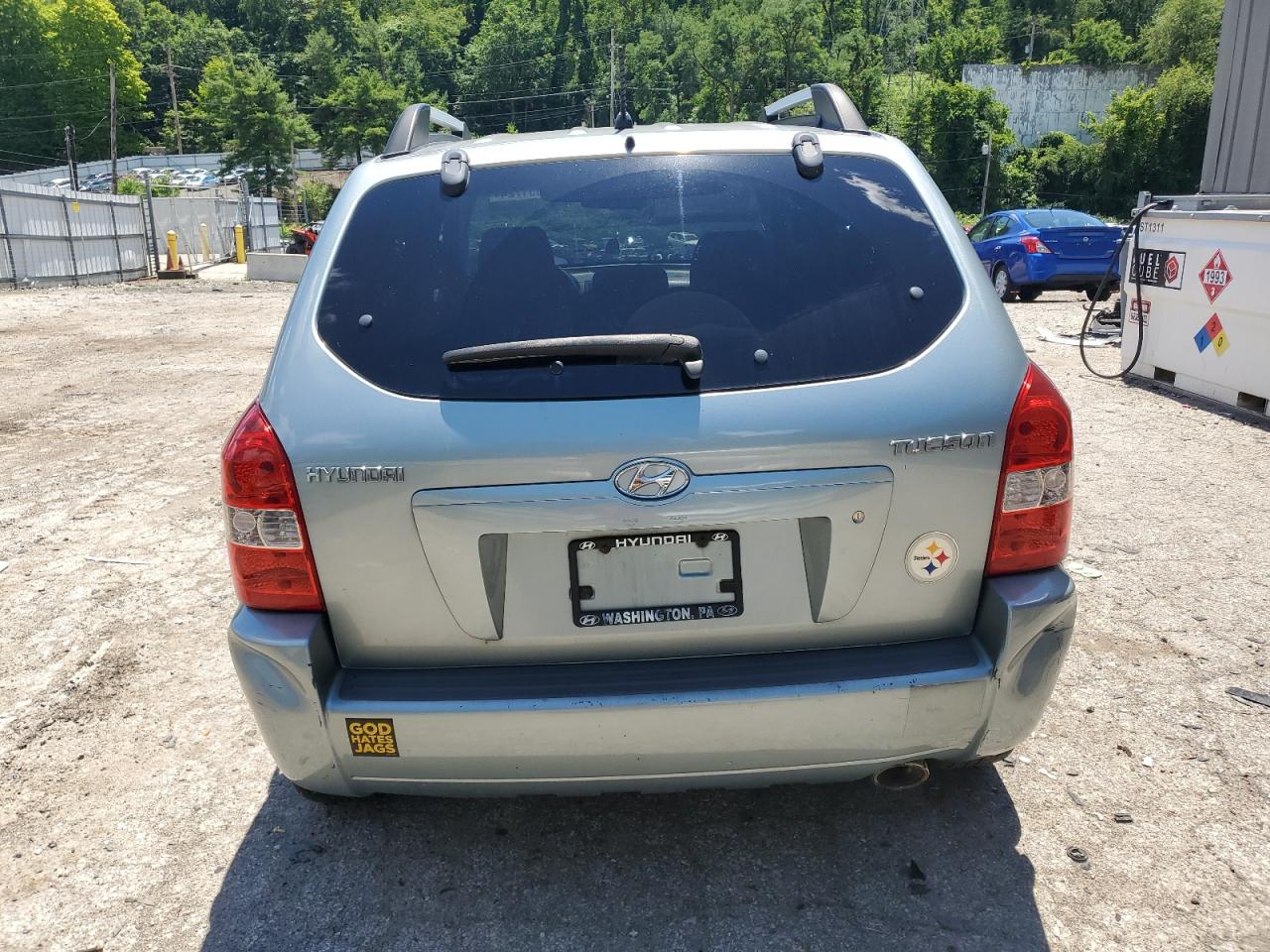 KM8JM12B17U538380 2007 Hyundai Tucson Gls