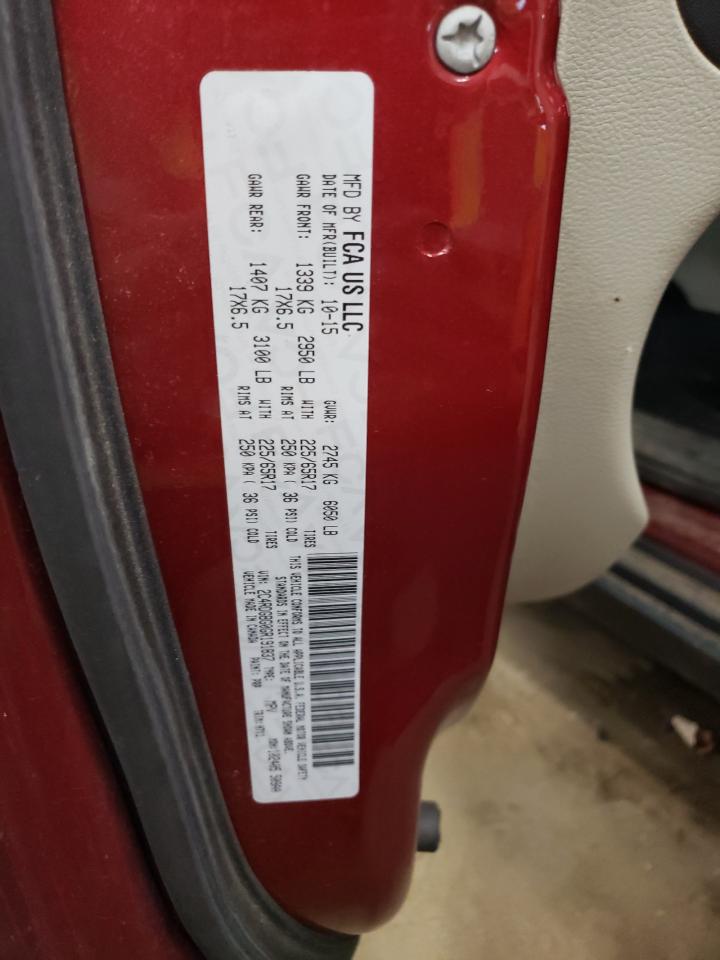 2C4RDGBG0GR191837 2016 Dodge Grand Caravan Se