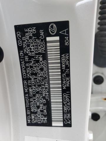2020 LEXUS UX 250H - JTHP9JBH1L2028555